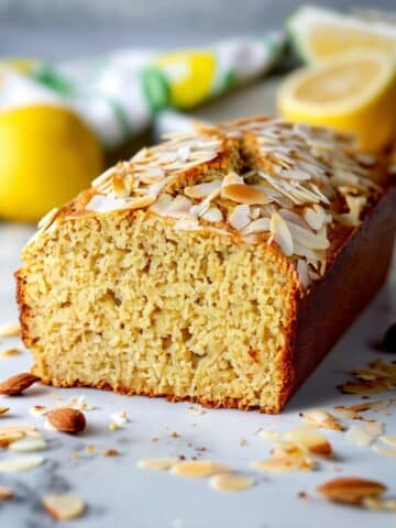 Healthy Lemon Loaf Cake (No Butter or Sugar) Recipe