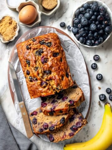 Blueberry Banana Bread Recipe