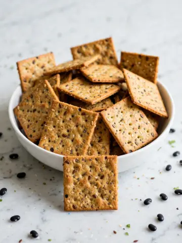 Crispy Red Lentil Crackers (Vegan & Gluten-Free) Recipe