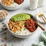 Keto Chicken Enchiladas Bowl Recipe