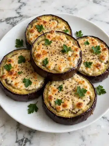 Crispy Air Fryer Eggplant Slices Recipe