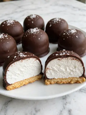 Flødeboller (Chocolate Marshmallow Domes) Recipe