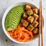 Cooked Salmon Poke Bowl With Easy Honey-Ginger Sauce Recipe
