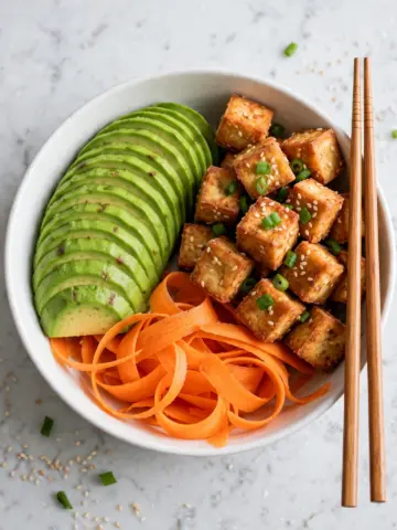 Cooked Salmon Poke Bowl With Easy Honey-Ginger Sauce Recipe
