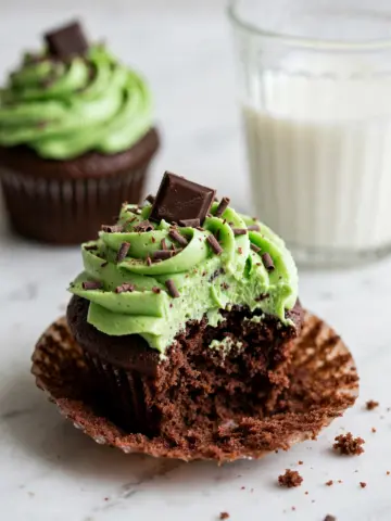 Mint Chocolate Cupcakes Recipe