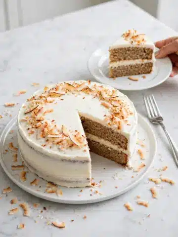 Vegan Coconut Cake Recipe