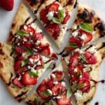 Balsamic Strawberry Flatbread Recipe