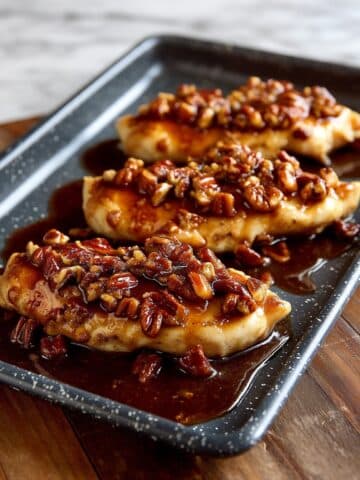 Honey Garlic Pecan Chicken Recipe