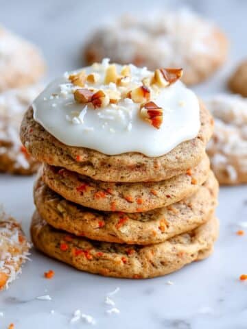 Carrot Cake Cookies with Cream Cheese Frosting Recipe