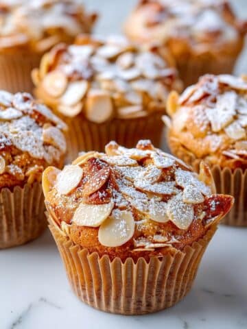 Vegan Almond Croissant Muffins Recipe
