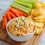 Cottage Cheese Buffalo Chicken Dip Recipe