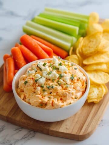 Cottage Cheese Buffalo Chicken Dip Recipe