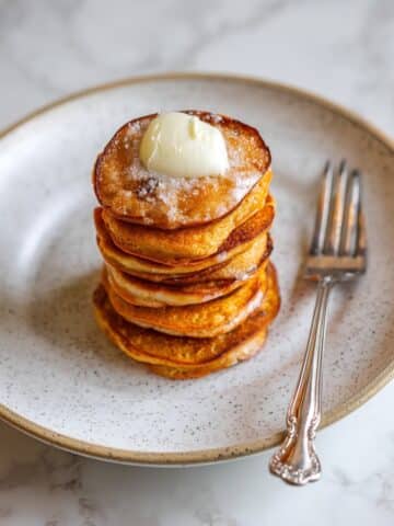 Healthy Sweet Potato Pancakes (Gluten-Free, Dairy-Free & Refined Sugar-Free) Recipe